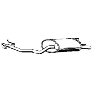Tube D'échappement Nps H430a28 pas cher