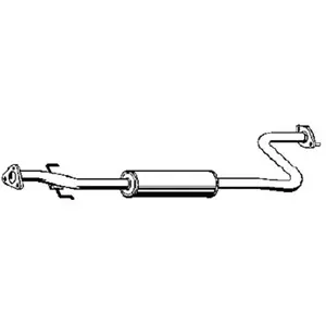 Tube D'échappement Nps H430a70 pas cher