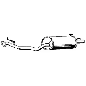 Tube D'échappement Nps H430a18 pas cher
