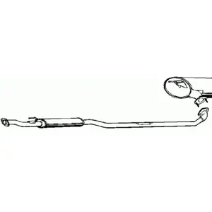Tube D'échappement Nps T430a86 pas cher