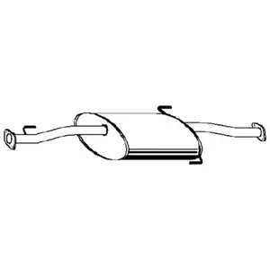 Tube D'échappement Nps T430a124 pas cher