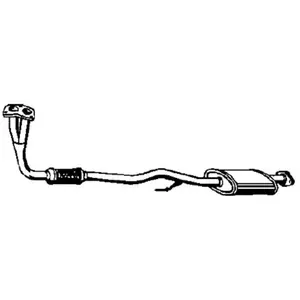 Tube D'échappement Nps T430a22 pas cher