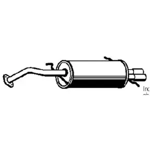 Tube D'échappement Nps M430a58 pas cher