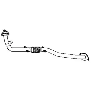 Tube D'échappement Nps N430n73 pas cher