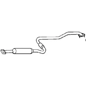 Tube D'échappement Nps N430n125 pas cher
