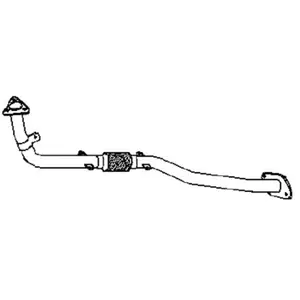 Tube D'échappement Nps N430n70 pas cher