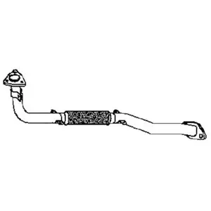 Tube D'échappement Nps N430n139 pas cher