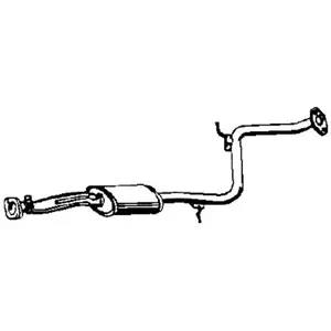 Tube D'échappement Nps M430a04 pas cher