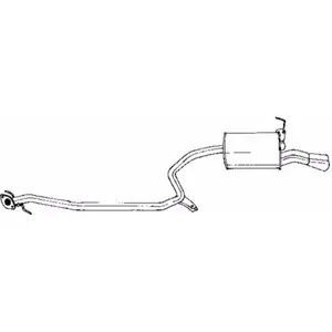 Tube D'échappement Nps H430i27 pas cher