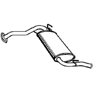 Tube D'échappement Nps M430a76 pas cher