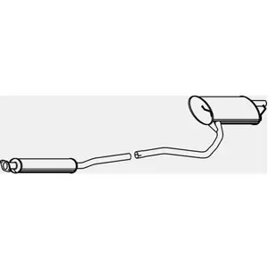 Silencieux Avant Nps T430a341 pas cher