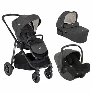 JOIE - Poussette TRIO Versatrax + I-Snug 2 + Nacelle Ramble XL Shale