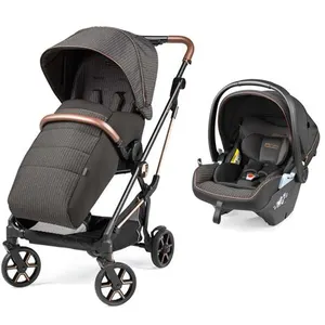 Non communiqué Poussette DUO Vivace Viaggio Lounge Fiat 500 - PEGPEREGO - Gris