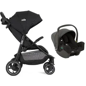 JOIE - Poussette duo Litetrax + Siège-auto I-Snug 2 - Shale pas cher