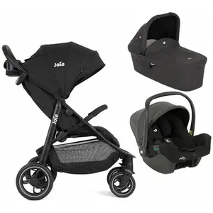 JOIE - Poussette trio Litetrax + Siège-auto I-Snug 2 + Nacelle Ramble ... pas cher