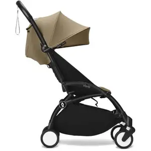 Non communiqué STOKKE - Poussette YOYO3 Pack 6+ Toffee / Cadre Noir pas cher