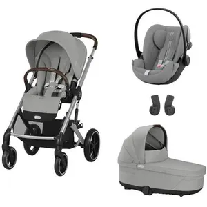 CYBEX - POUSSETTE TRIO Balios S Lux SLV + Cloud G I-Size + Nacelle Sto...
