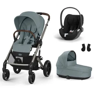 CYBEX - POUSSETTE TRIO Balios S Lux TPE + Nacelle Stormy Blue + Cloud ...