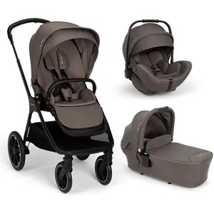 NUNA - Poussette TRIV LX + Siège-auto Arra Flex + Nacelle Lytl Thunder