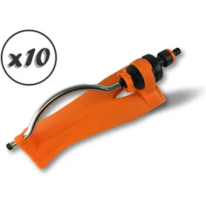 Kibros - Arroseur oscillant 15 trous Bras aluminium Raccordement tuyau... pas cher
