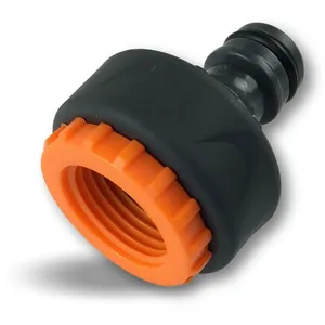 KIBROS Adaptateur robinet Connexion tuyaux arrosage par tétine Joints - A l'unité - 1/2 & 3/4 pouceVendu paramazon