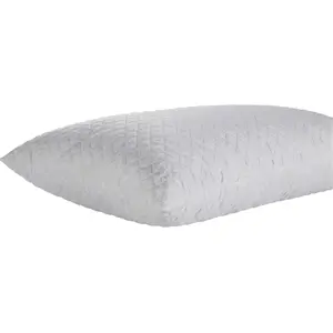 Planete Discount Home Collection - Oreiller mémoire de forme blanc 60x60 cm