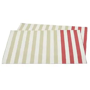 Lot de 2 sets de table enduit coton bio Amaïa CAMIF  Coton BioVendu parcamif