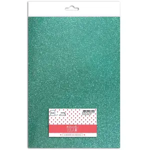 Toga MEG819 Tissu Pailleté Thermocollant Flex Vert 21x30.5x0.1 cm pas cher