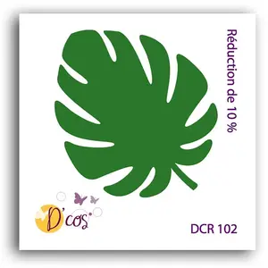 Toga Die D'co - Feuille Philodendron - 1 matrice de découpe pas cher