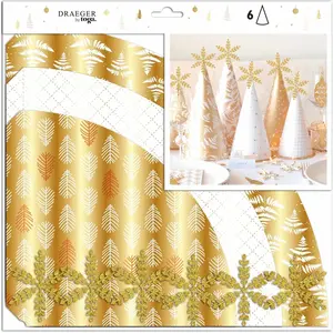 Comparateur de prix : Toga Kit de décoration de Noël centre de table en papier