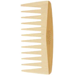 Peigne à Dents Larges en Bois de Hêtre Kerasoin Professionnel 15 cm pas cher