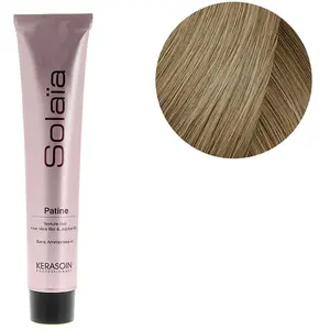 Patine Solaïa Kerasoin Professionnel 9.13 blond très clair cendré doré pas cher