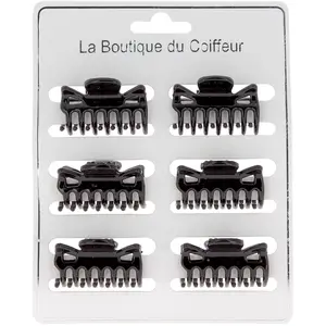 Pinces Croco La Boutique du Coiffeur noir pas cher