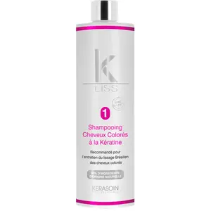 Shampooing pour cheveux colorés à la kératine K-Liss de Kerasoin Profe... pas cher