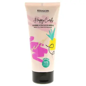 Masque Hydratation Intense Happy Curls Kerasoin Professionnel pas cher