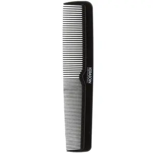 LA BOUTIQUE DU COIFFEUR Peigne à cheveux droit - Noir - 15 cm pas cher