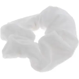 Chouchou velours blancVendu parla-boutique-du-coiffeur