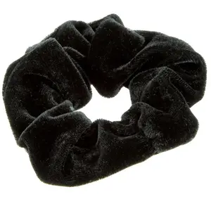 Chouchou velours noirVendu parla-boutique-du-coiffeur