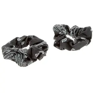 Lot de 2 Chouchou Bandana NoirVendu parla-boutique-du-coiffeur