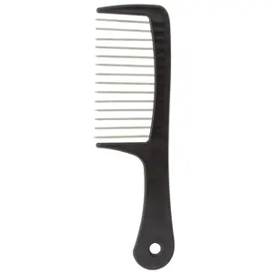 La Boutique du Coiffeur - Peigne demeloir GM plastique noir pas cher