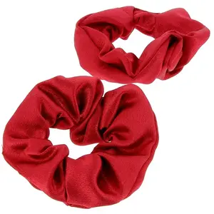 Chouchou Satinés x 2 La Boutique du Coiffeur rougeVendu parla-boutique-du-coiffeur