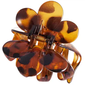 Pince croco fleur La Boutique du Coiffeur pas cher