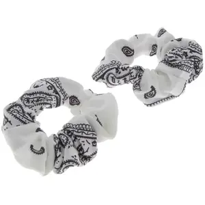 Lot de 2 Chouchou Bandana blancVendu parla-boutique-du-coiffeur
