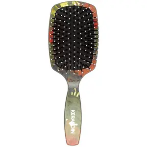 Kerasoin Professionnel - Brosse et peigne - Brosse Paddle à fleurs pas cher
