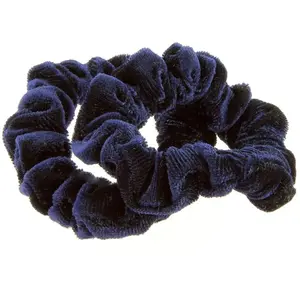 Duo chouchous velours côtelé La Boutique du Coiffeur bleu marineVendu parla-boutique-du-coiffeur