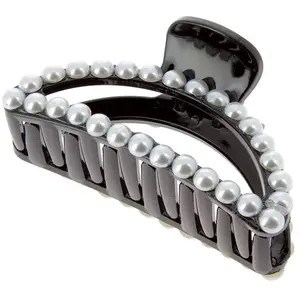Pince Croco à Perles La Boutique du Coiffeur demi-luneVendu parla-boutique-du-coiffeur