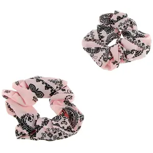Lot de 2 Chouchou Bandana roseVendu parla-boutique-du-coiffeur