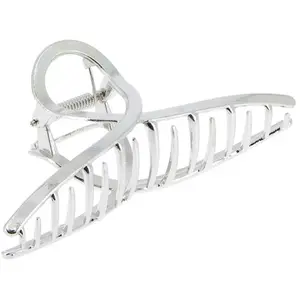 Pince croco métallique infini argent brillantVendu parla-boutique-du-coiffeur
