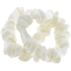 Chouchous Satinés fins x 2 La Boutique du Coiffeur blancVendu parla-boutique-du-coiffeur