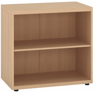 Bruneau Bibliothèque basse Milano bois - Marque Milano - H 74 x L 80 c... pas cher